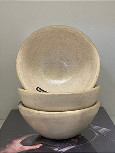 Bowl Marroquino - Branco -  Cerâmica - Tamanho Médio