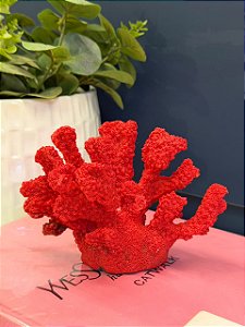 Coral - Resina - Vermelho