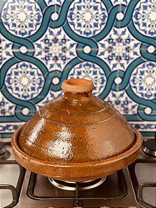 Panela Tagine Marroquina G - Cuscuzeira - Tagine de Barro - Marrocos For  You | Decoração e Vestuário - Étnico