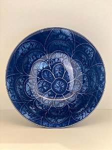 Bowl - Azul - Cerâmica - Tamanho Grande