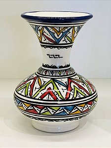 Vaso Marroquino - Ceramica - Colorido