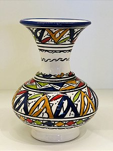 Vaso Marroquino - Ceramica - Colorido