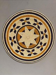 Disco - Mandala Palha - 55CM