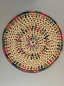 Disco - Mandala Palha - 60CM