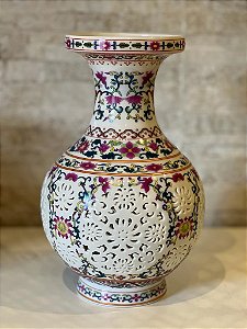 Vaso Decorativo - Colorido - Ceramica 25 CM - Marrocos For You | Decoração  e Vestuário - Étnico