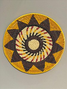 Disco - Mandala Palha - 30CM