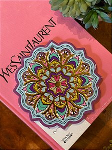Mandala - Decorativo - Cerâmica - Lilás