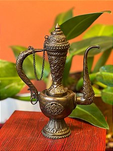 Jarra Ânfora - Decorativa - Bronze - G