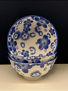 Bowl - Cerâmica - Azul - Tamanho Médio