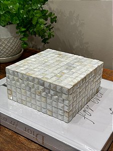 Caixa Decorativa - Madrepérolas