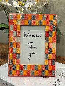 Porta Retrato - Foto 10 x 15 - Osso - Colorido