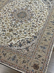Tapete - Modelo Turco - Bege - 1,40 x 2,0 MT