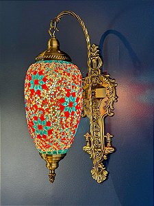 Arandela Turca - Bivolt - Médio - Colorida