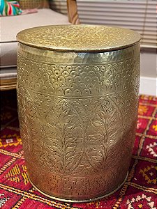 Banco - Alumínio - Ouro Velho - Garden Seat - Arabesco