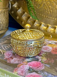 Pote - Resina - Dourado