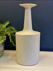 Vaso - Cerâmica - Off White - M