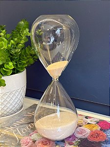 Ampulheta em Vidro - 60 minutos