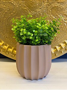 Cachepot em Ceramica - Rosê - 16CM