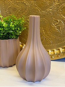 Vaso - Cerâmica - Rosê - 29,5CM