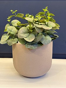 Cachepot em Cimento - 18,5cm