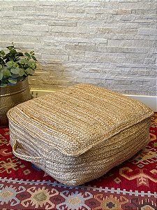 Puff - Palha Natural