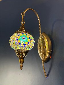 Arandela Turca - Bivolt - Médio - Colorida