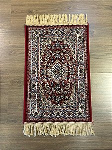 Tapete - índia - 0,40x0,60 - Vermelho