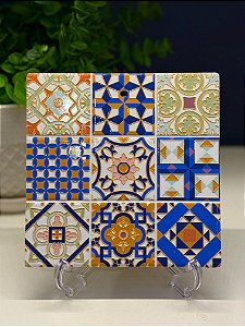 Azulejo - Decorativo - Cerâmica - Colorido