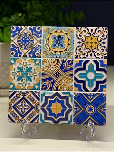 Azulejo - Decorativo - Cerâmica - Colorido