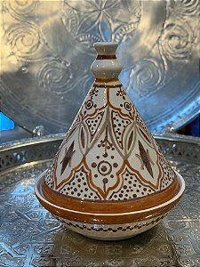 Tagine Saleiro - Modelo Marrocos - Marrom