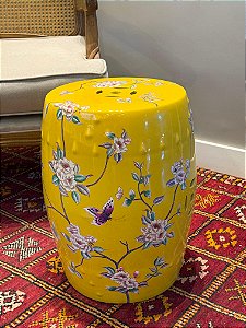 Seat Garden - Banco - Ceramica - Amarelo e Colorido