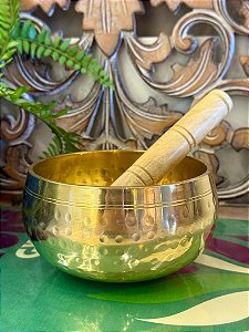 Sino Tibetano Dourado Martelado G