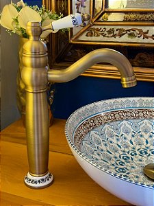 Torneira Premium - Ouro Velho - Para Cubas
