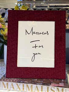 Porta Retrato - Camurça - Foto 20 x 25 - Marsala