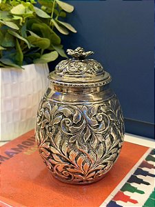 Pote em Alpaca - Prata