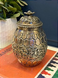 Pote em Alpaca - Prata