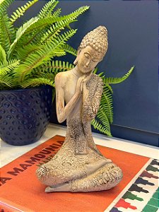 Buda - Decorativo - Resina - 23CM