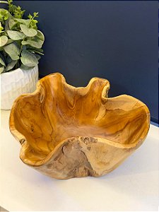 Centro de Mesa - Madeira Maciça - 31CM