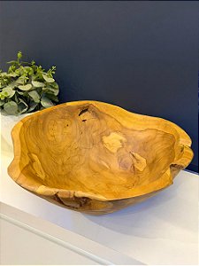 Centro de Mesa - Madeira Maciça - 50CM