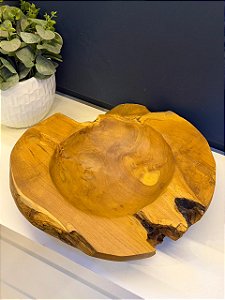 Centro de Mesa - Madeira Maciça - 41CM