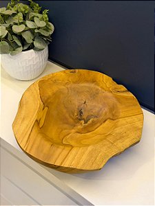 Centro de Mesa - Madeira Maciça - 41CM