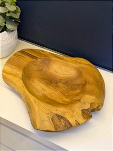 Centro de Mesa - Madeira Maciça - 43CM