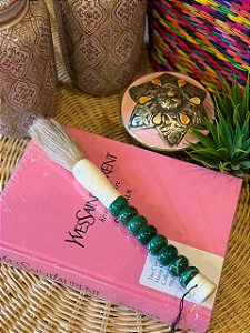 Pincel Decorativo - Escova - Verde