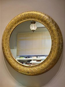 Espelho - Metal - Dourado