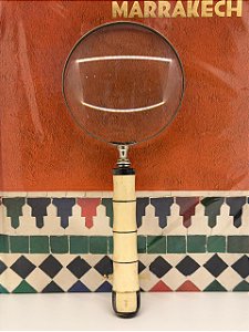 Lupa de Aumento - Metal - Osso