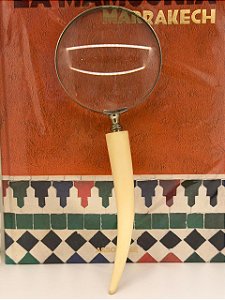 Lupa de Aumento - Metal - Osso