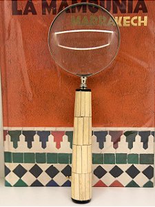 Lupa de Aumento - Metal - Osso