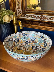 Cuba Sobrepor - Arabesco - Colorida