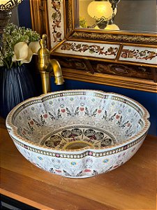 Cuba Sobrepor - Arabesco - Branco e Colorida