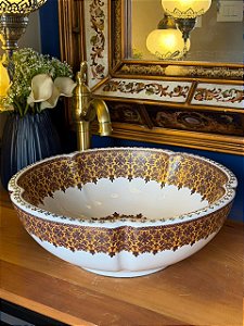 Cuba Sobrepor - Arabesco - Branco e Colorida